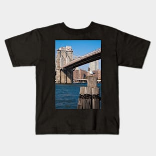 Brooklyn Bridge Photographic Print Kids T-Shirt